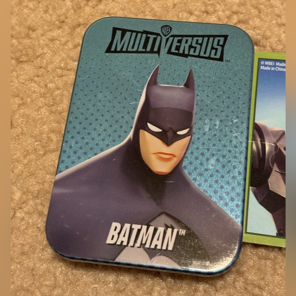 McDonald's Multiversus Double Sided Tins with Double Sided Puzzles Batman Shaggy - Picture 6 of 9